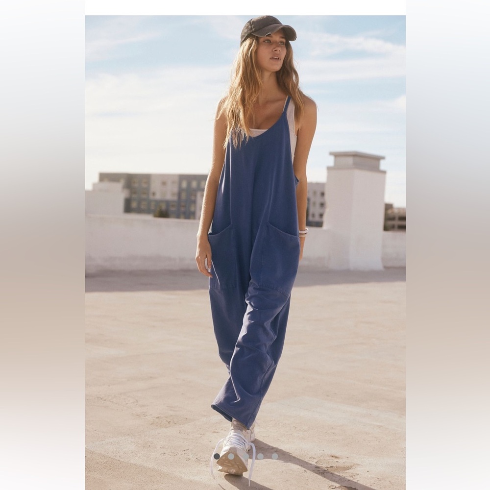 Green Free People Hot Shot Onesie - Size Large